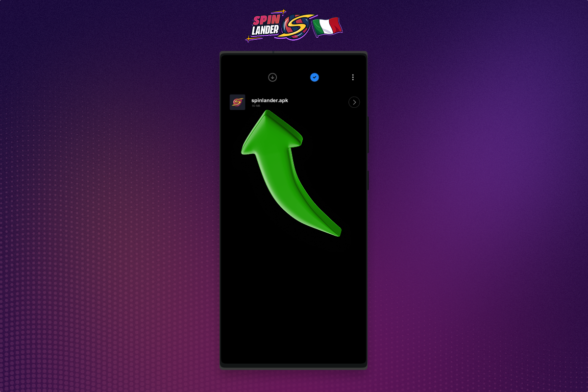 Installa l'app Spinlander