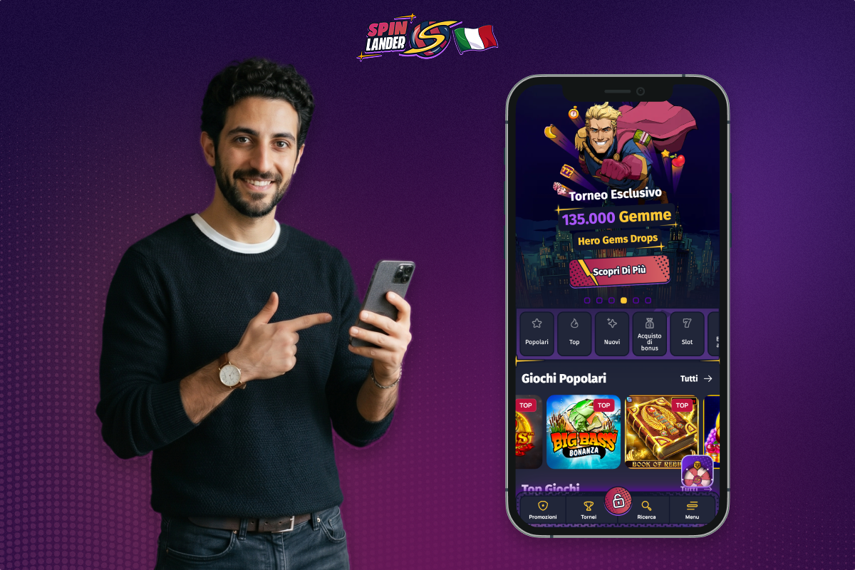 Informazioni principali sull'app di Spinlander Casino